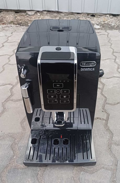 Кофемашина кофеварка DeLonghi ECAM 350.15 B Dinamica черная Делонджи