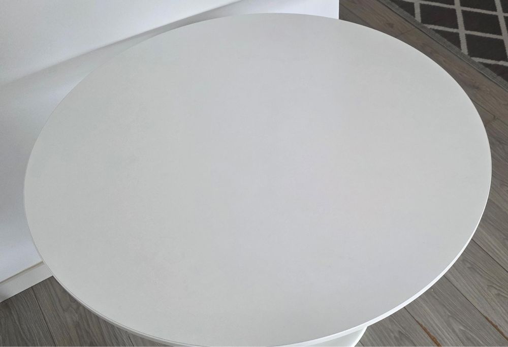 White Round Table - DOCKSTA IKEA64739014188034122