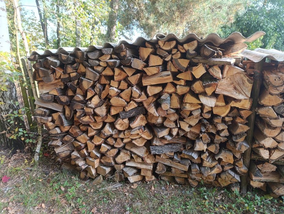 Drewno opałowe kominkowe suche dąb, brzoza , akacja, wierzba