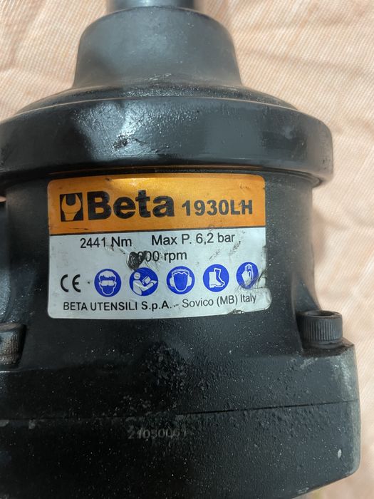 Chave de impacto pneumatica