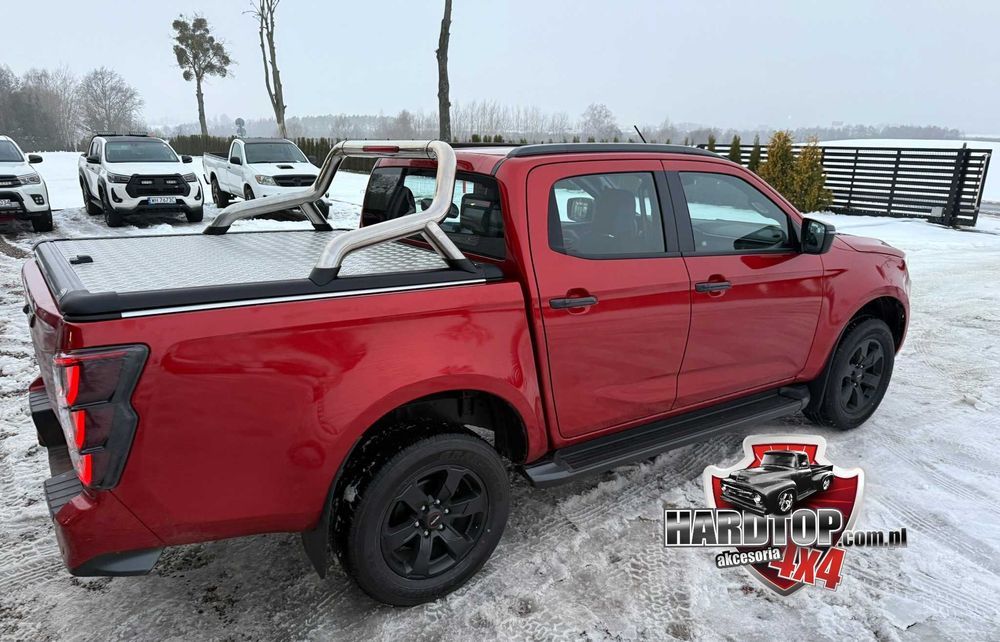 Aluminiowa Pokrywa Zabudowa Paki z Orurowaniem do Isuzu D-Max  Hardtop