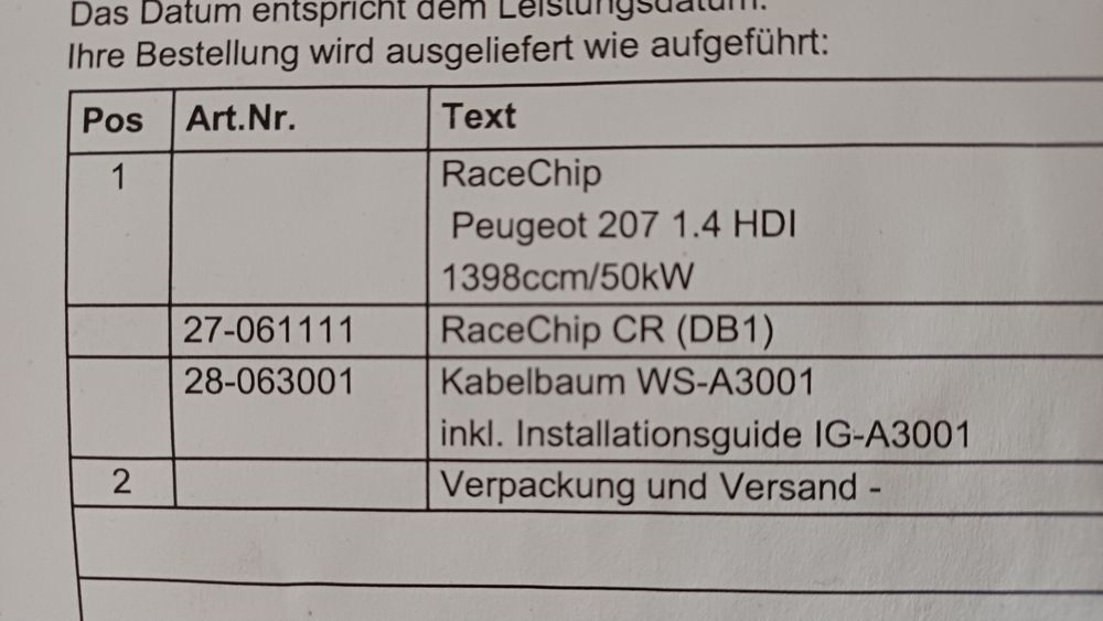RaceChip Peugeot 207 1.4 HDi
