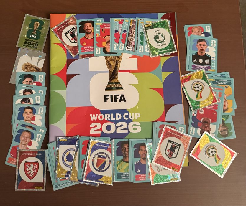 Cromos Panini Mundial 2026