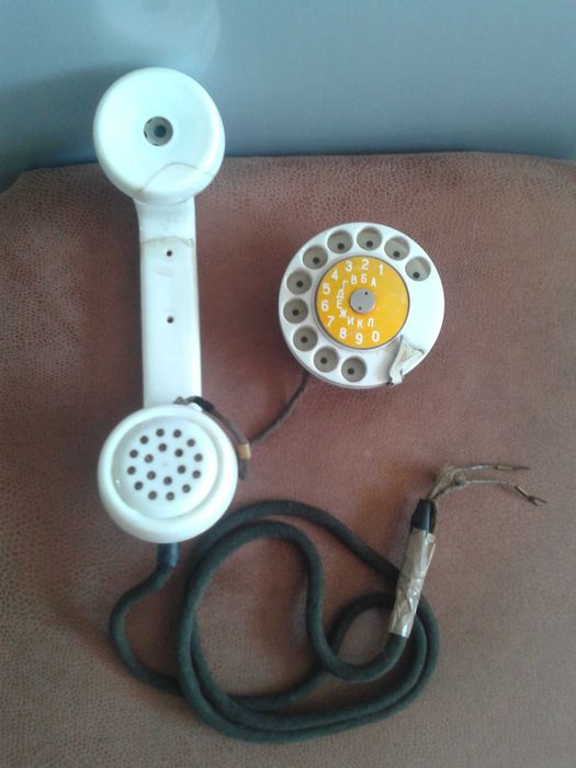 Трубка телефонная с наборным диском