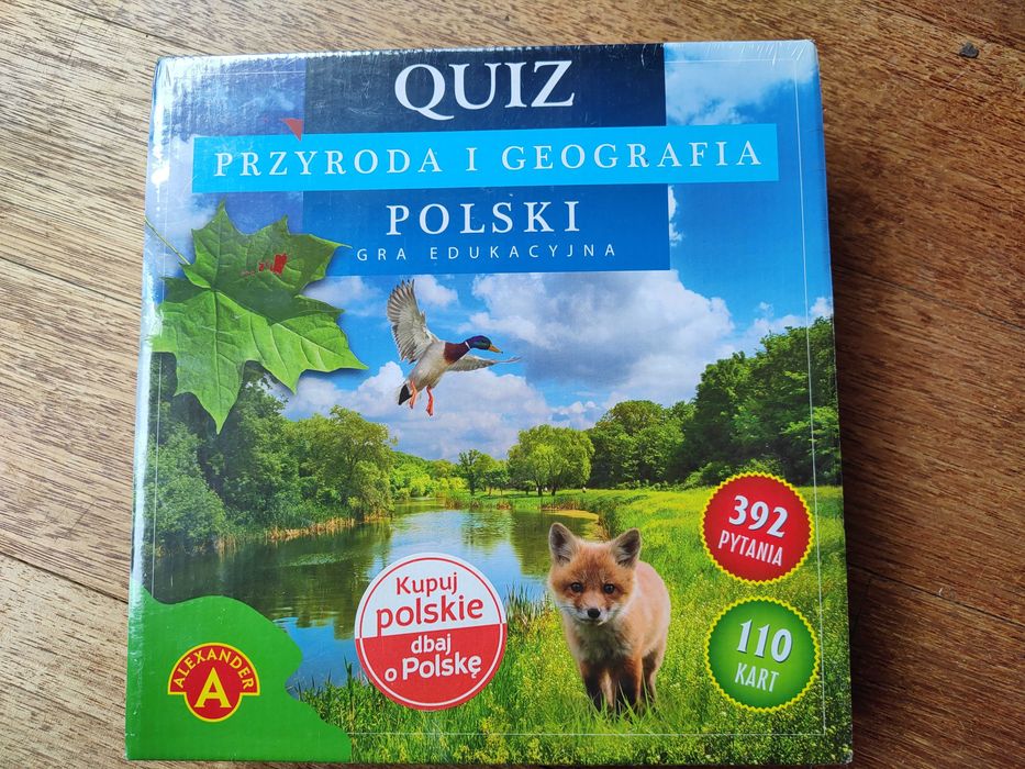 Gra edukacyjna Przyroda i Geografia Polski