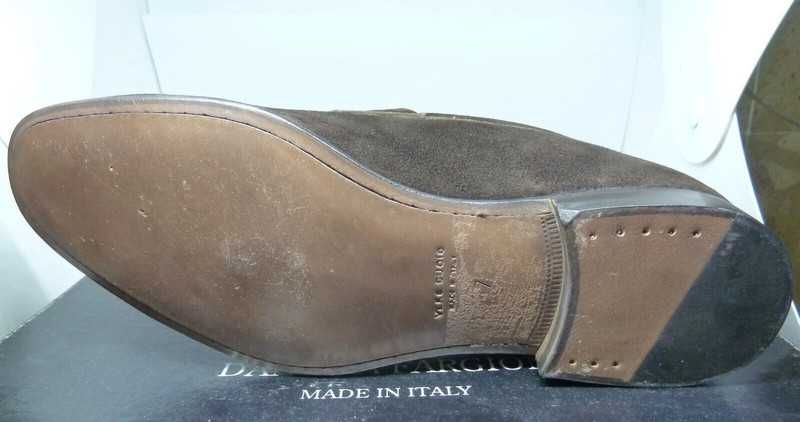 Sapatos novos italianos em camurça Daniela Fargion 41 - SALDO