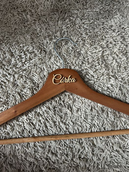 Wieszak slubny córka