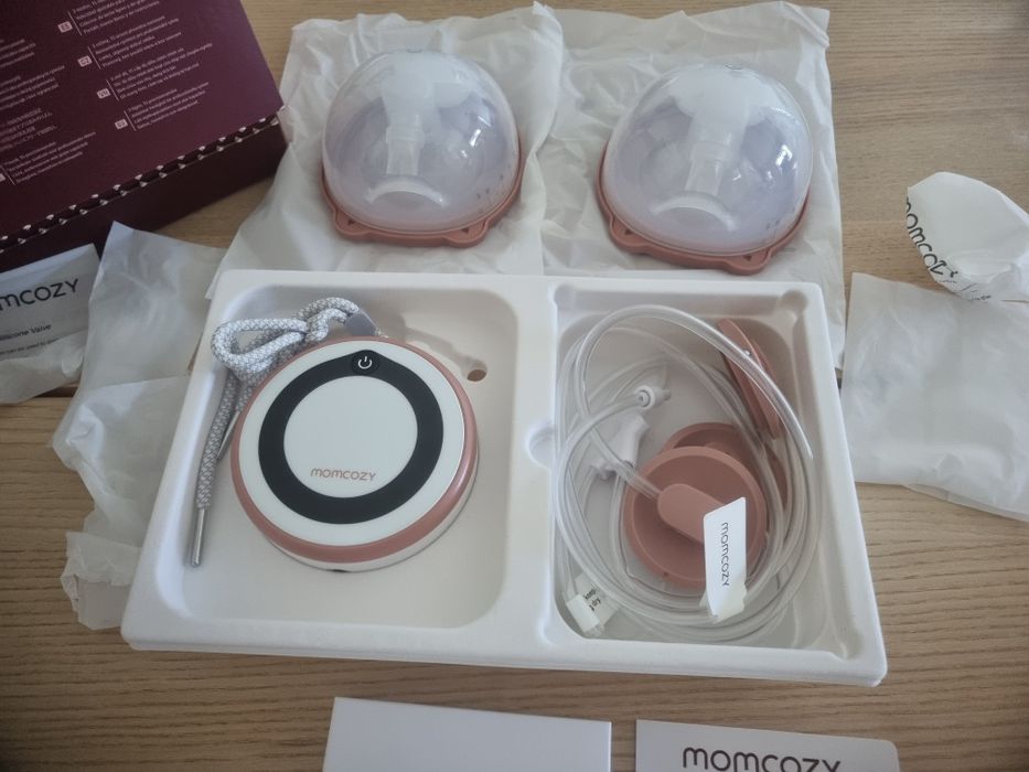 Bomba de leite Momcozy V1 Pro — hospital grade, usada 1 mês - garantia até 2029