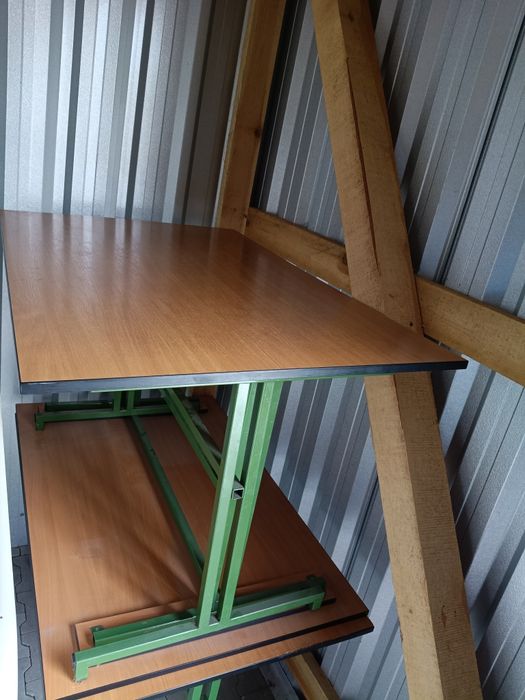 Solidny stół stoły 4szt. 120cmx80cm wys.75cm do stołówki baru restaura