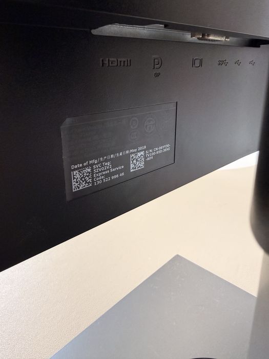 Monitor Dell P2419h 24” LED IPS FullHD