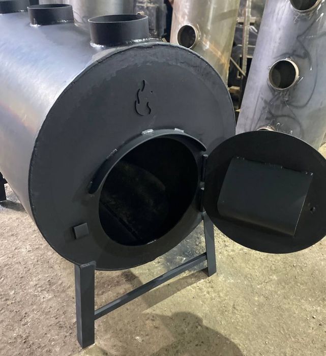 6мм! 1500м3! Піч Теплогенератор! Буржуйка, Булерьян