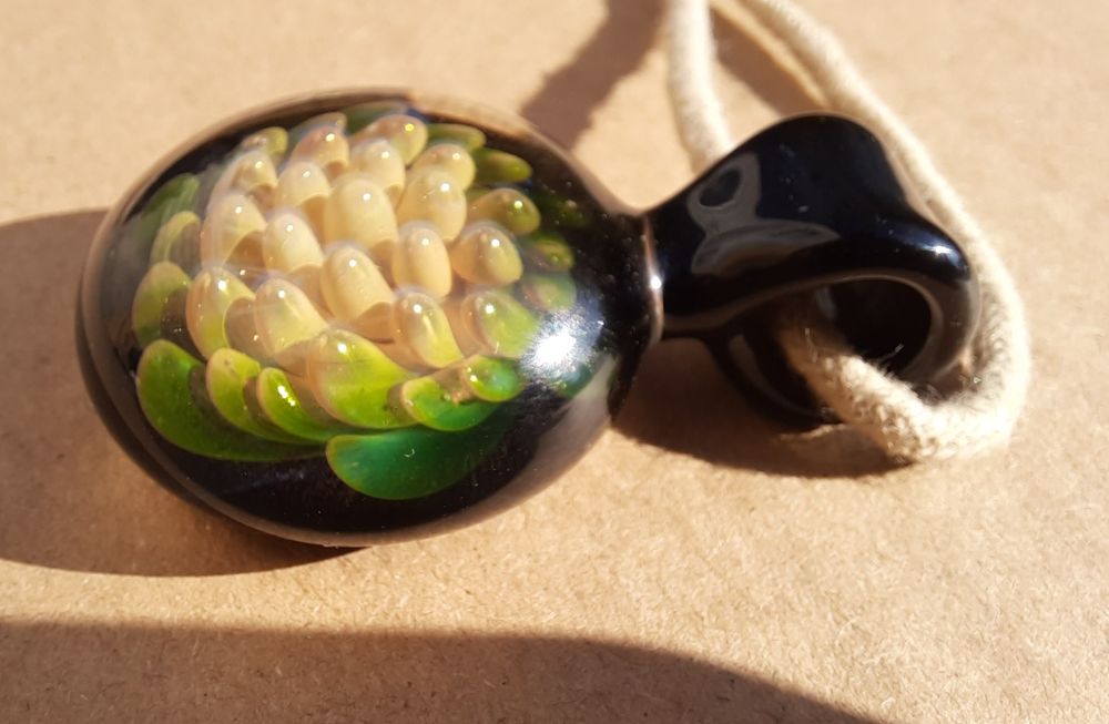 Красивый кулон подвеска из муранского стекла