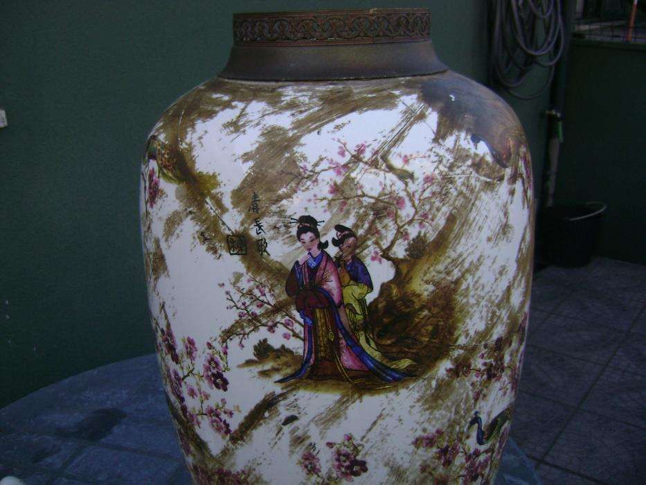 Jarrão em louça - decoração antigo