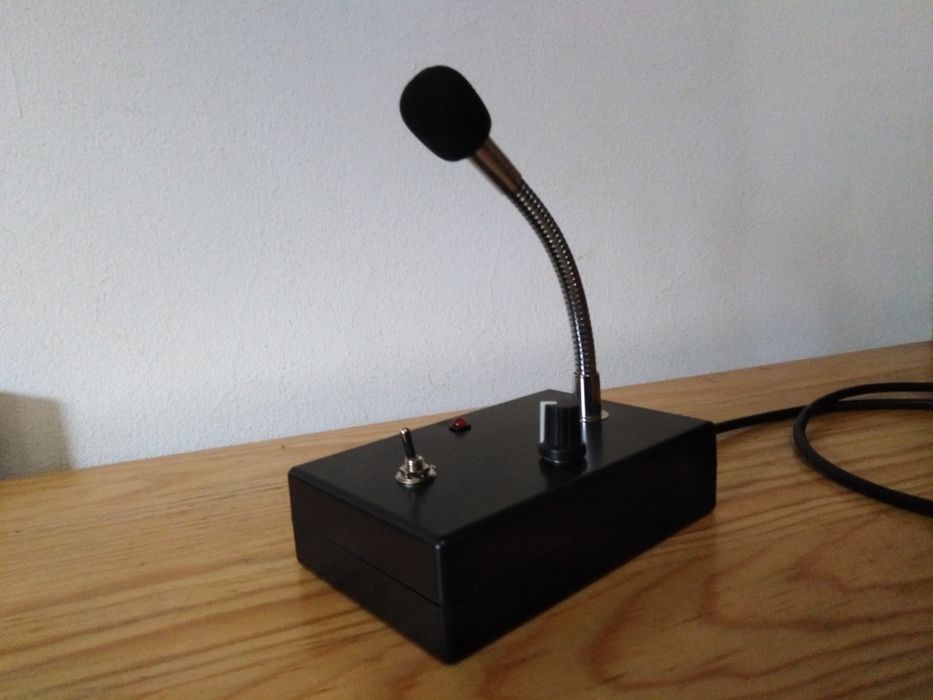 Microfone Pré-Amplificado