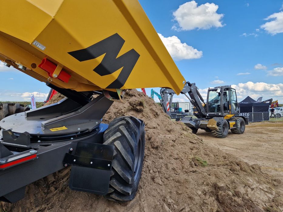 Wynajem wozidła budowlanego MECALAC 3,5t koparka wiertnica