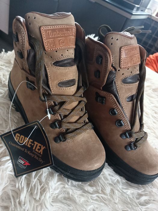 Damskie buty trekkingowe Timberland buty w góry górskie skóra