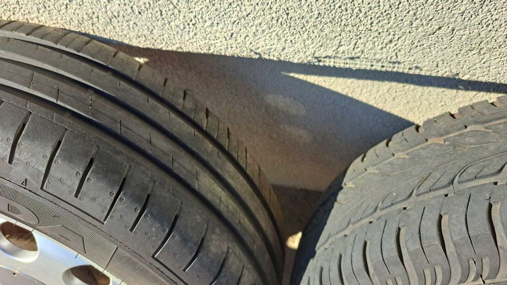 Felgi aluminiowe koła opony lato Audi A38 5X100 15" kpl