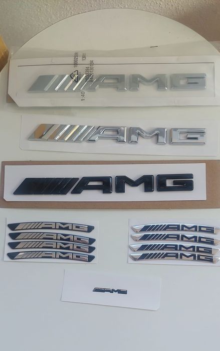 Emblemas Amg Mala,Volante  e Jantes