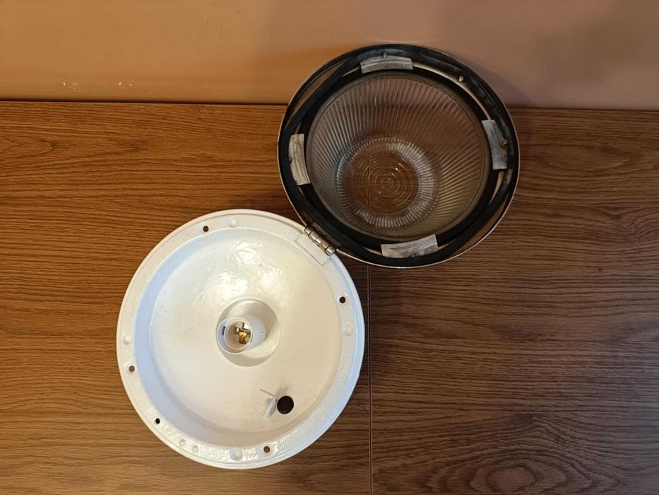 Lampa PKP ryflak SM42 vintage loft retro