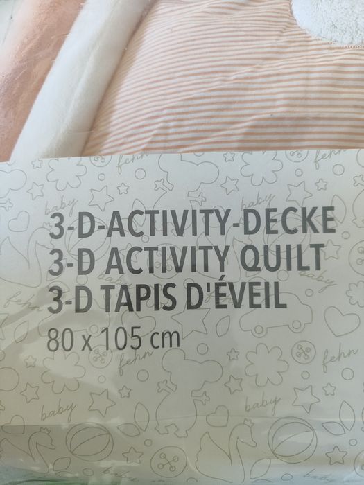 Tapete fofinho de actividades marca Fehn