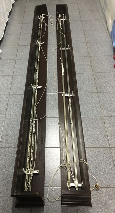 Sanefas calha dupla