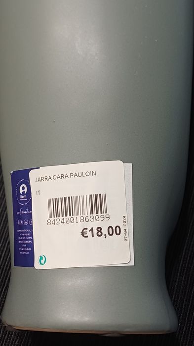 Jarra cara pauloin (nova)