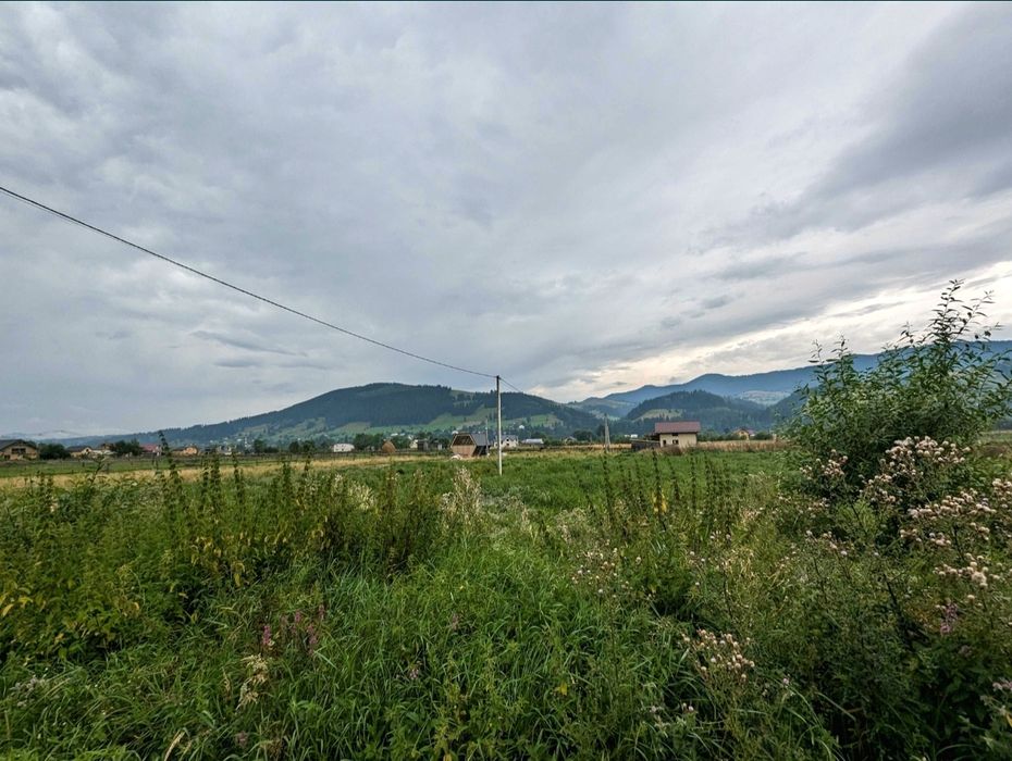 Продам земельну ділянку вашої мрії, краєвиди на гори та місце сили