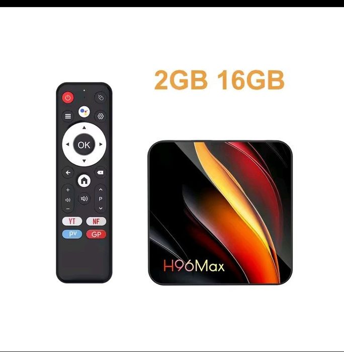 Smart Android TV BOX RK3528 Quad Core WiFi 4K Media 3D Movie 2/18GB