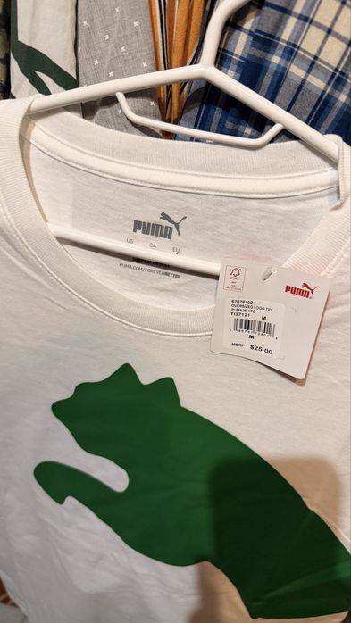 Футболки puma, gap, levis