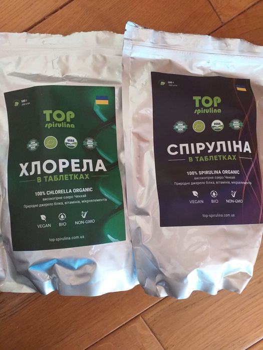 Спіруліна хлорела