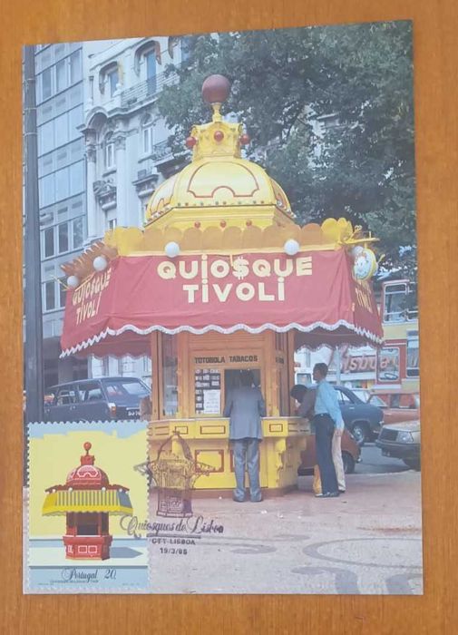 Postal Quiosques de Lisboa - Portugal