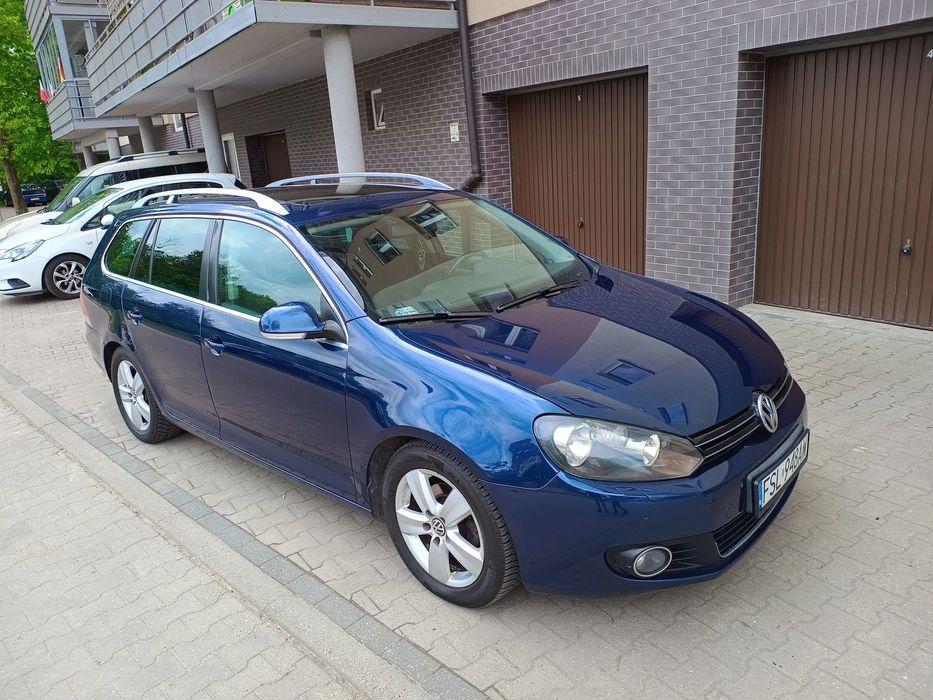 Volkswagen Golf 1.6TDi HIGHLINE, nawigacja, nowe opony i rozrząd - faktury