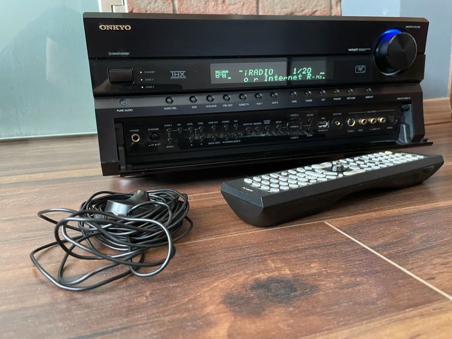 amplituner sieciowy Onkyo TX-NR906 kino domowe flagowiec komplet