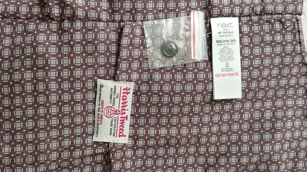 Жилетка Harris Tweed.