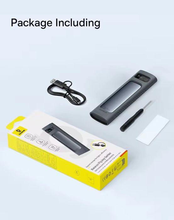 Baseus M2 SSD Case M.2 NVMe SATA USB C 3.2 Gen 2