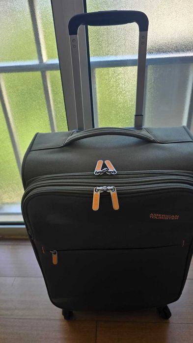 mala de porão e mala de cabine American Tourister em nylon