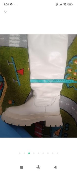 Чоботи труби 38р