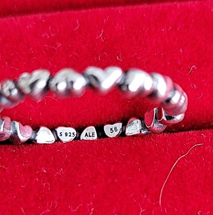 Pierścionek Pandora oryginalny srebro