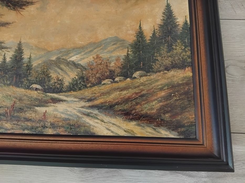 Obraz olejny wym.90 x 50cm