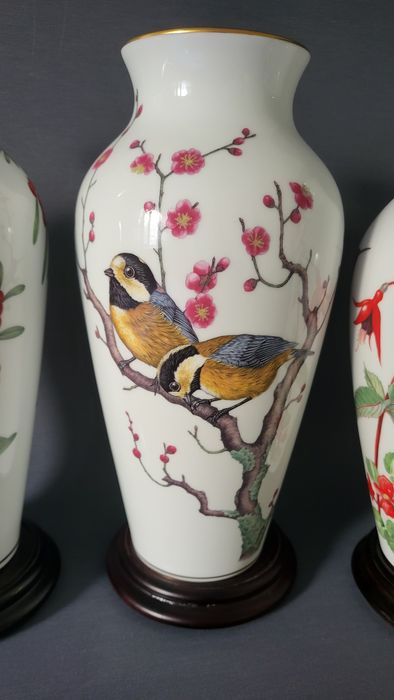 Ваза Franklin porcelain, Японія, 1980-1981