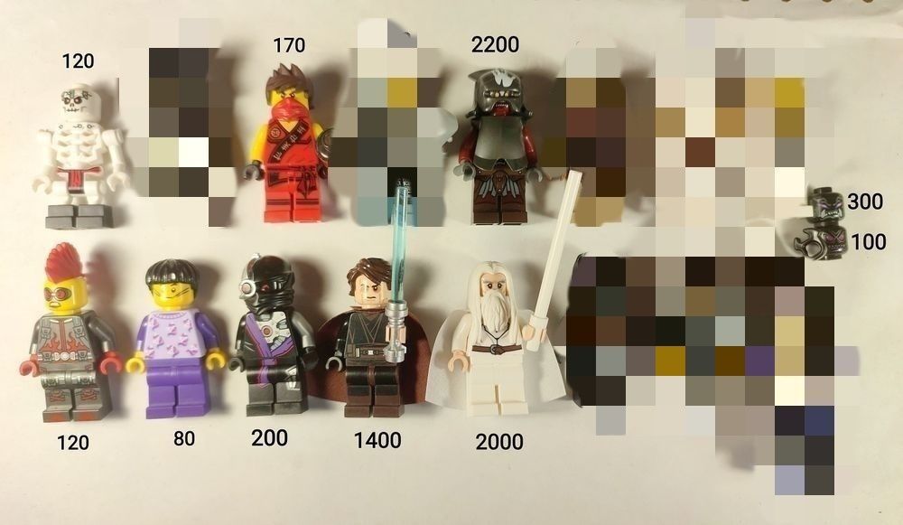 Оригінал LEGO Ninjago Star Wars Lord of the Rings Minecraft фігурки