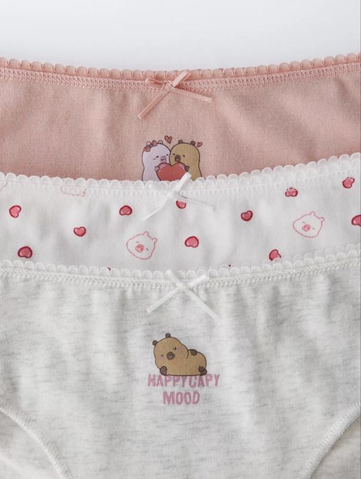 трусики бізизна zara набір комплект 8-9 р 130 см Capibara