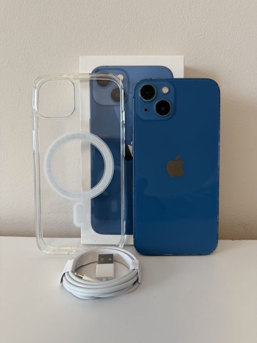 Iphone 13 niebieski 128gb kondycja 100%