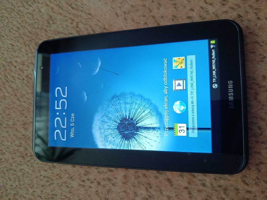 Tablet Samsung Tab 2 i dodatki