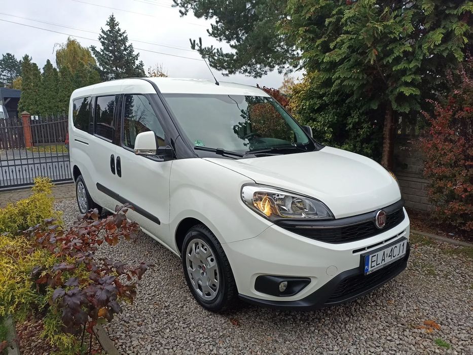 Fiat Doblo 1.6 105KM! MAXI PROFESSIONAL! Tempomat! Grzane fotele! Nowa dwumasa!