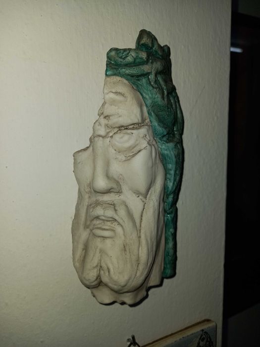 rosto cristo porcelana