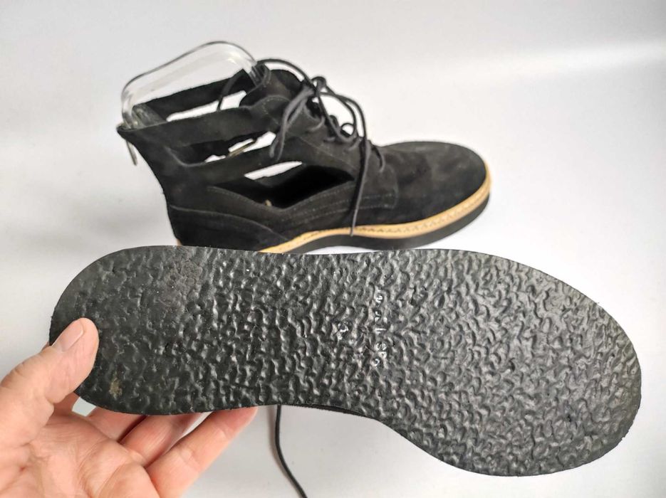 - Topshop - Markowe botki, sandały r. 37