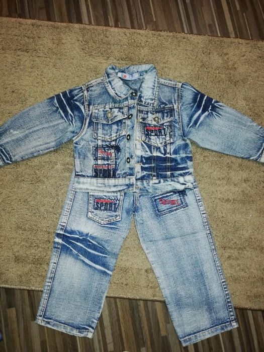 Джинсовый костюм