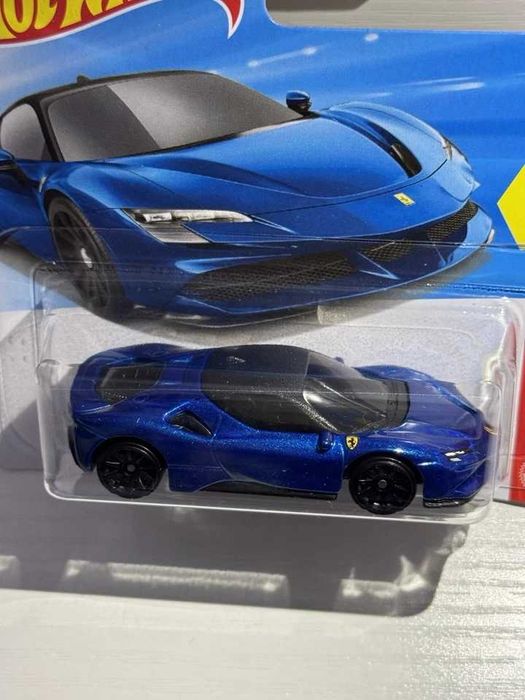 Машинка модель hot wheels ferrari stradale blue mainline 2026: 250