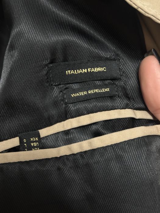 Тренч Massimo Dutti Italian fabric L, пальто , плащ